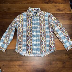 Wrangler Boys YOUTH XS Long Sleeve Western Pearl Snap